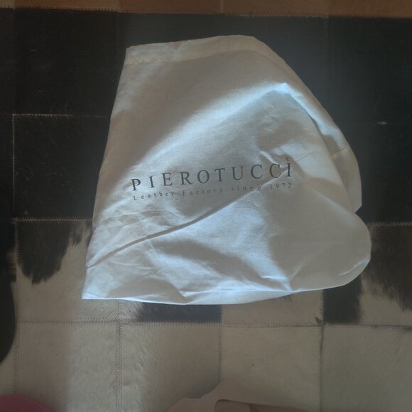 Pierotucci of Italy  leather and suede cap OS New - Picture 4 of 4